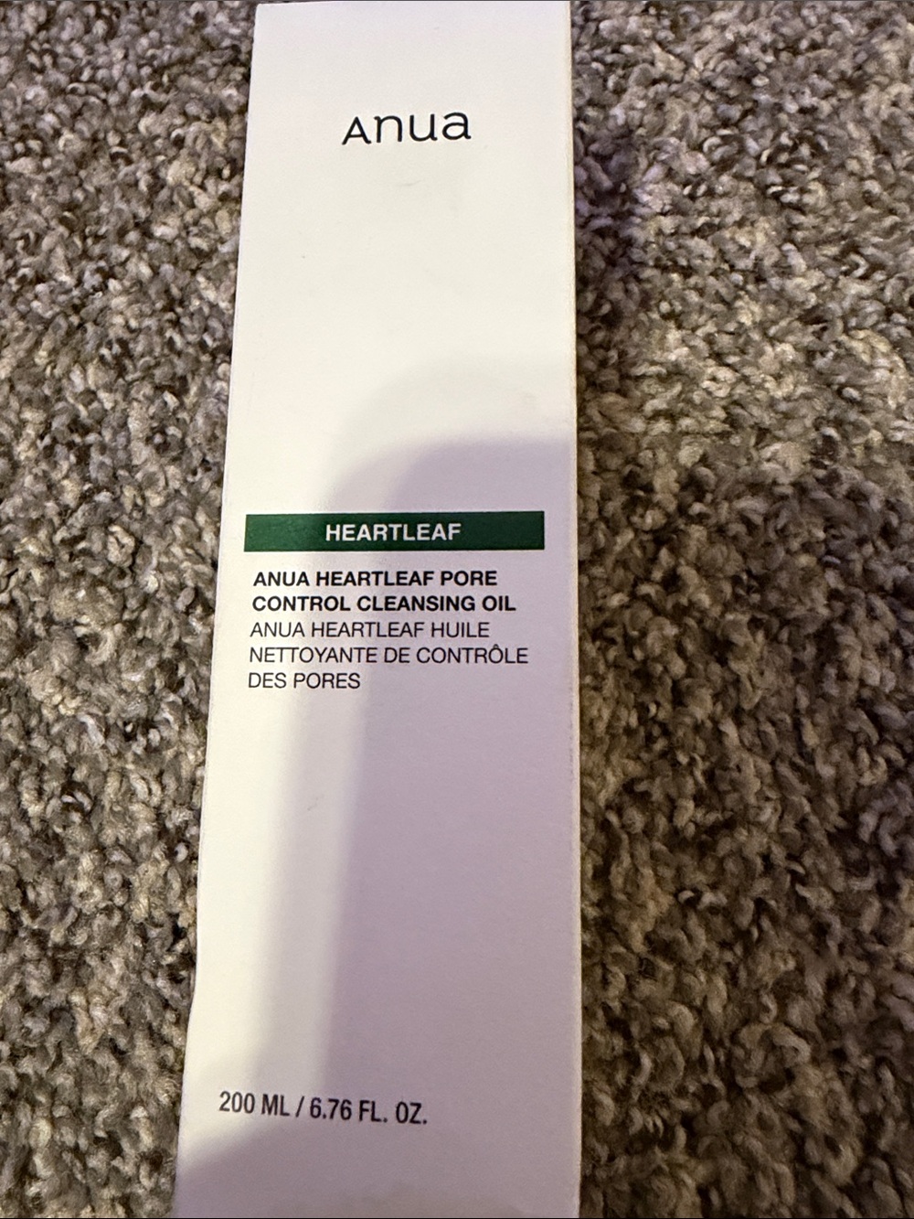 Anua Heartleaf Pore Control Cleansing Oil — White with Green Accent